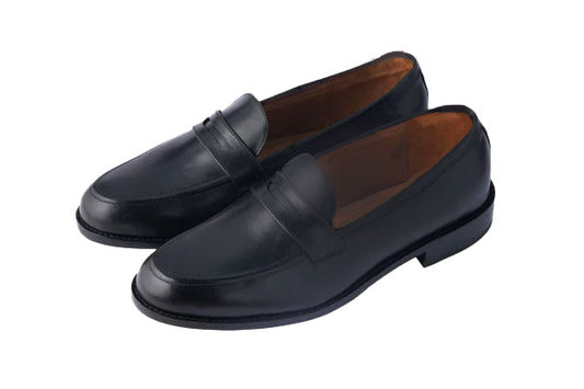 Penny Loafers - Black